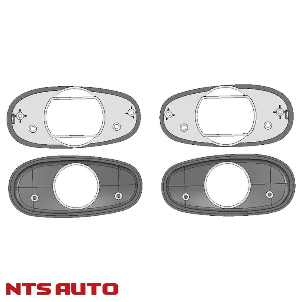 Крепление изготовленное на 3D принтере для CH LANOS 2 дюйма