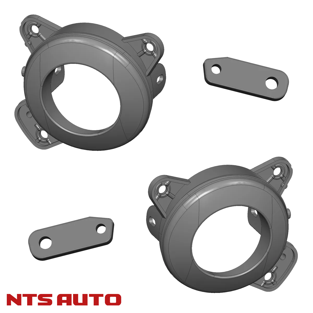 Крепление изготовленное на 3D принтере для VW CRAFTER 2 дюйма!