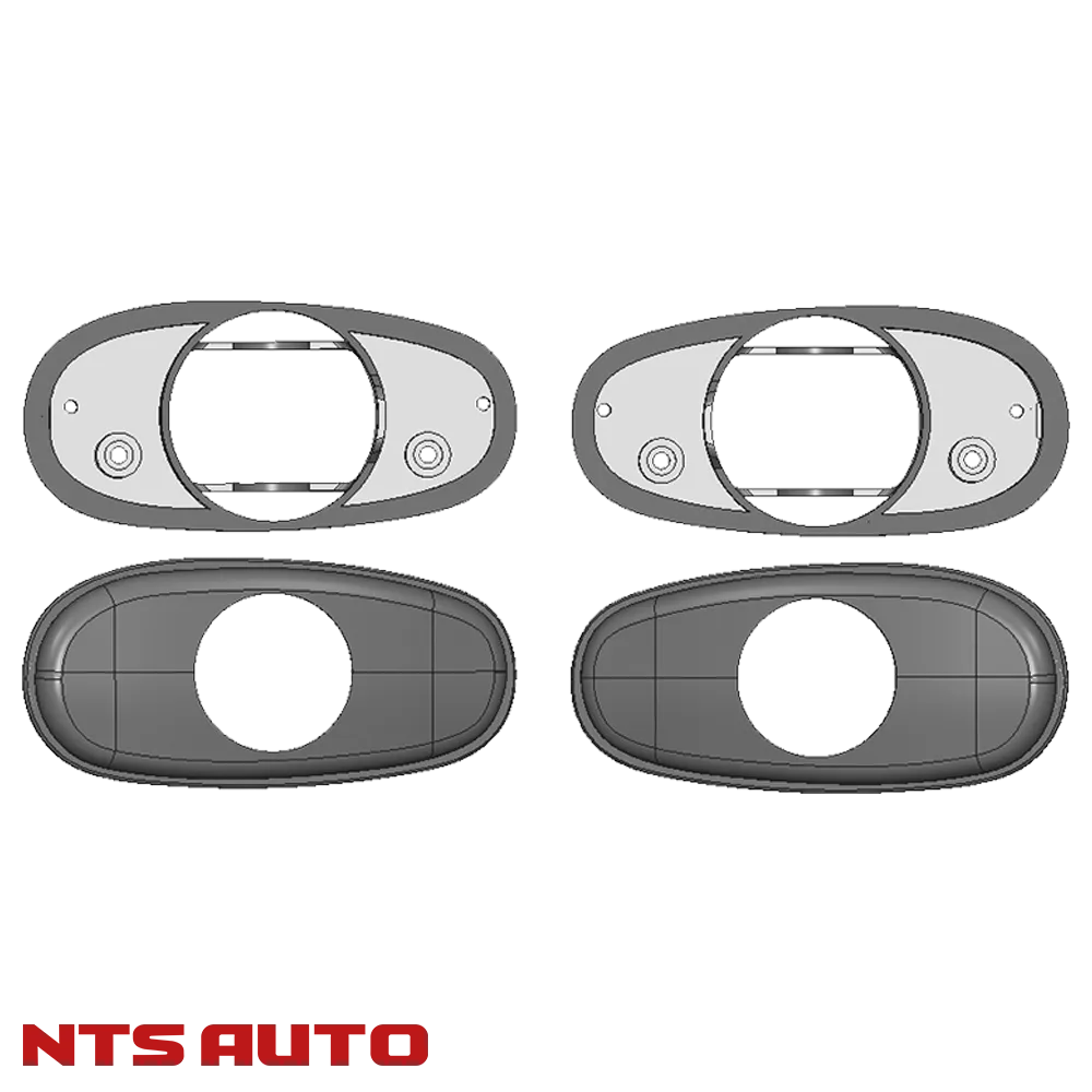 Крепление изготовленное на 3D принтере для CH LANOS 2 дюйма