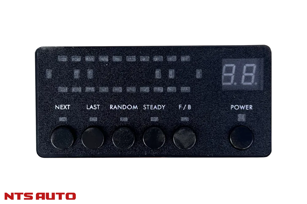 Мигалка 360° с пультом и анимацией КРАСНО-СИНЯЯ