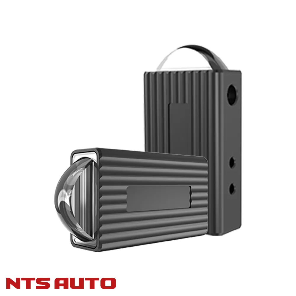 Фара для универсальной установки 16мм БЕЛО-ЖЕЛТАЯ