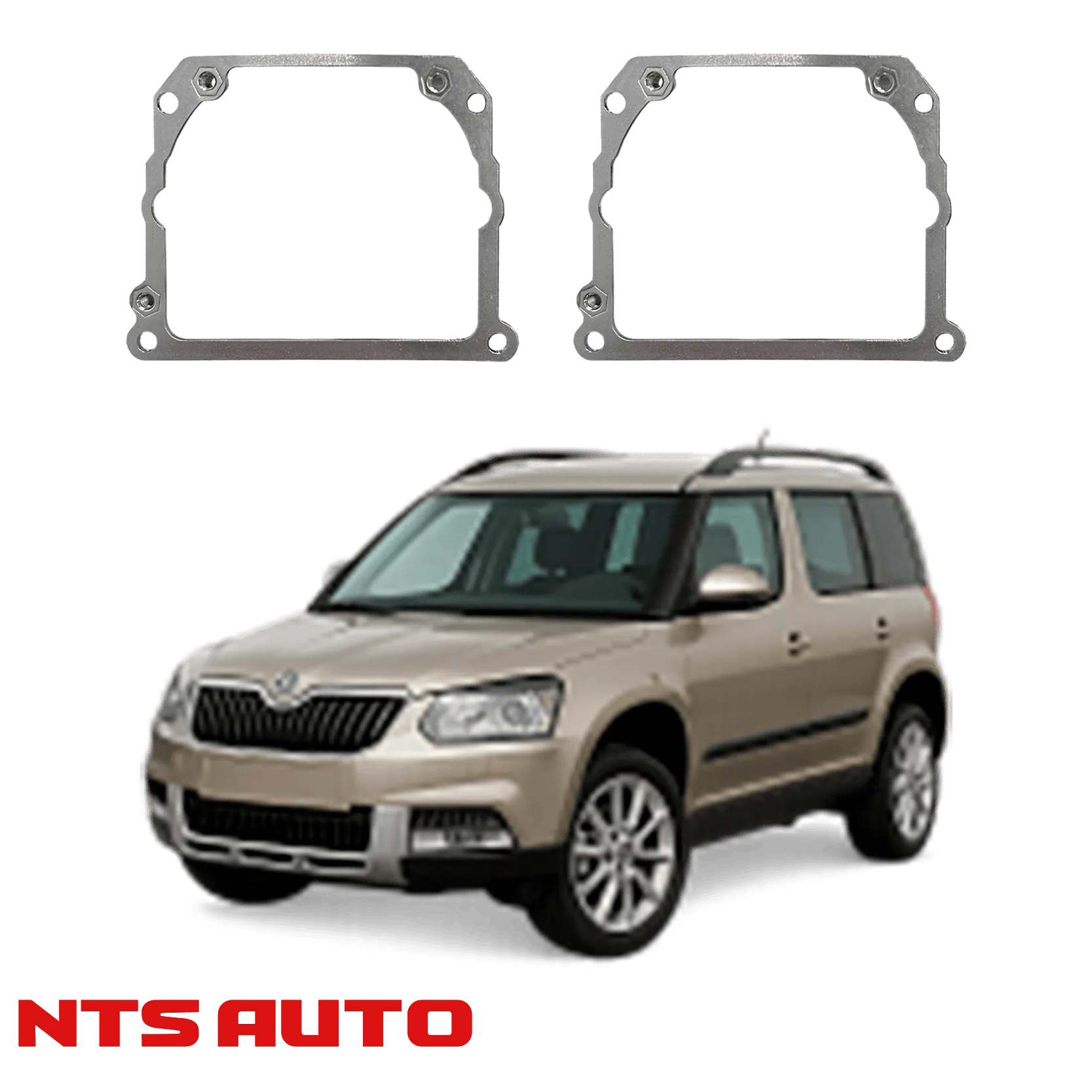 Переходные рамки для Skoda Yeti (2009-2018 г.в)